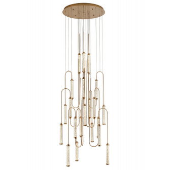 Belvedere LED Pendant in Antique Brass (192|HF7189-AB)