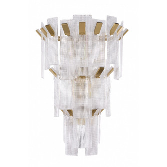 Belmont LED Wall Sconce in Aged Golden Brass (192|HF7184-AGB)