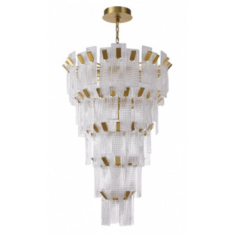 Belmont LED Pendant in Aged Golden Brass (192|HF7182-AGB)