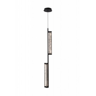 Metropole LED Pendant in Matte Black (192|HF7180-BK)
