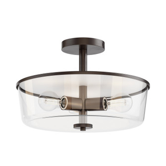 Fuller Three Light Semi Flush/Pendant Convertible in Oil Rubbed Bronze (16|5695CLOI)