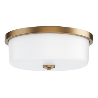 Fuller Three Light Flush Mount in Natural Aged Brass (16|5693WTNAB)