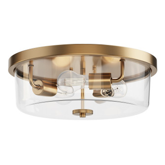 Fuller Three Light Flush Mount in Natural Aged Brass (16|5693CLNAB)