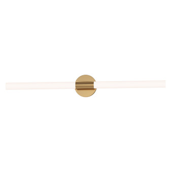 Tubi LED Bath Bar in Natural Aged Brass (16|52514WTNAB)
