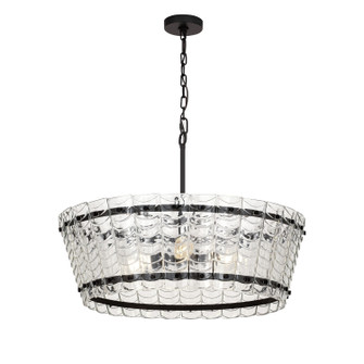 Ruche Four Light Chandelier in Bronze (16|21874CLBZ)