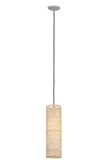 Downtown Urban One Light Mini Pendant in Jute (405|664-1P-JT-8NT)