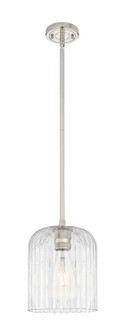 Downtown Urban One Light Pendant in Polished Nickel (405|434-1S-PN-G559-8CL)