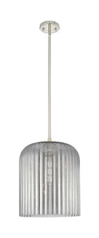 Downtown Urban One Light Pendant in Polished Nickel (405|434-1S-PN-G559-12SM)