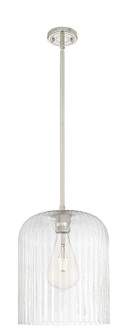 Downtown Urban One Light Pendant in Polished Nickel (405|434-1S-PN-G559-12SDY)