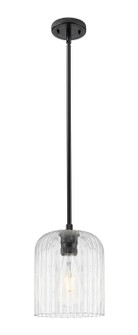 Downtown Urban One Light Pendant in Matte Black (405|434-1S-BK-G559-8CL)
