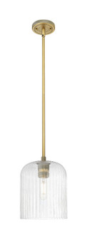 Downtown Urban One Light Pendant in Brushed Brass (405|434-1S-BB-G559-8SDY)