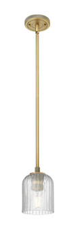 Downtown Urban One Light Pendant in Brushed Brass (405|434-1S-BB-G559-5SDY)
