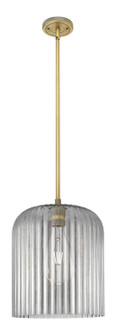 Downtown Urban One Light Pendant in Brushed Brass (405|434-1S-BB-G559-12SM)