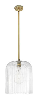 Downtown Urban One Light Pendant in Brushed Brass (405|434-1S-BB-G559-12CL)