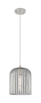 Downtown Urban One Light Pendant in Satin Nickel (405|434-1P-SN-G559-8SM)