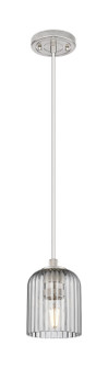 Downtown Urban One Light Pendant in Satin Nickel (405|434-1P-SN-G559-5SM)