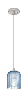 Downtown Urban One Light Pendant in Satin Nickel (405|434-1P-SN-G559-5BL)