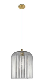 Downtown Urban One Light Pendant in Brushed Brass (405|434-1P-BB-G559-12SM)