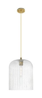 Downtown Urban One Light Pendant in Brushed Brass (405|434-1P-BB-G559-12SDY)