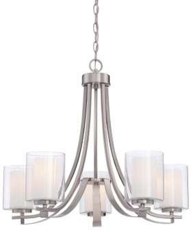 Parsons Studio Five Light Chandelier in Brushed Nickel (7|4105-84)