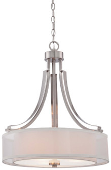 Parsons Studio Three Light Pendant in Brushed Nickel (7|4104-84)