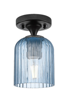 Downtown Urban One Light Flush Mount in Matte Black (405|434-1F-BK-G559-5BL)