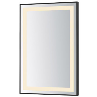 Framed LED Mirror in Black (86|E42092-BK)