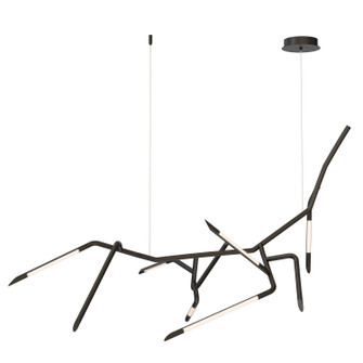 Scion LED Pendant in Black (86|E25414-BK)