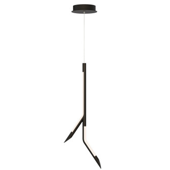 Scion LED Pendant in Black (86|E25412-BK)