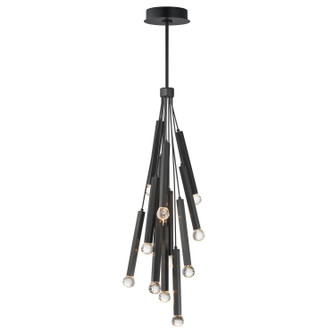 Allumettes LED Pendant in Black (86|E23347-122BK)