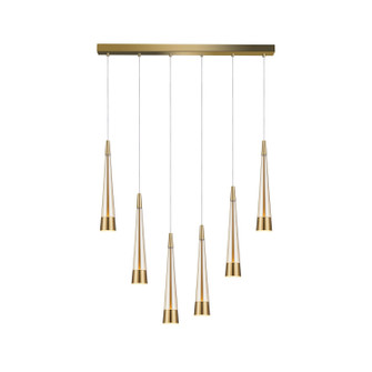 Sunnyvale LED Island Pendant in Brass (78|AC6826BR)