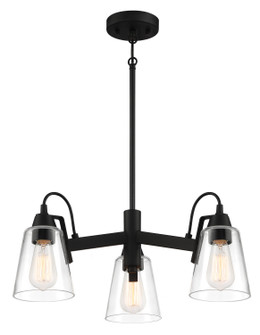 Beckonridge Three Light Chandelier in Coal (7|3993-66A)