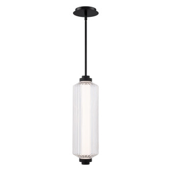 Portos LED Outdoor Pendant in Black (34|PDW118620-BK)