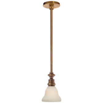 Boston One Light Pendant in Hand-Rubbed Antique Brass (268|SL 5125HAB/SLEG-WG)