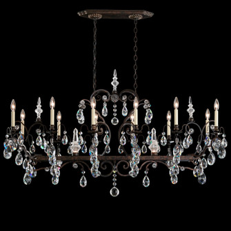 Renaissance 14 Light Chandelier in Black (53|3796N-51R)