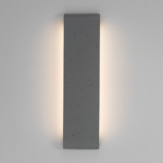 Stela LED Outdoor Wall Mount in Gray Travertine (62|7280-OWL24 GT)