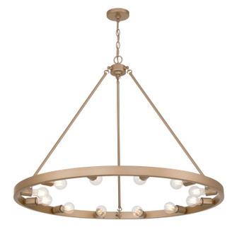 Castile 12 Light Chandelier in French Gold (62|1019-12 FRG)