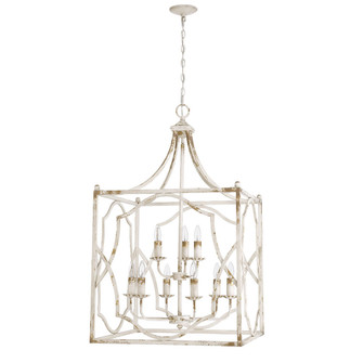 Laurent Nine Light Pendant in Antique Ivory (62|0885-9P AI)