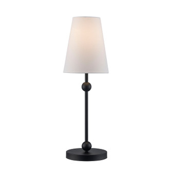 One Light Table Lamp in Black (110|RTL-9207 BK)