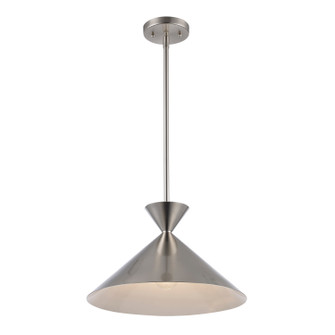 One Light Pendant in Brushed Nickel (110|PND-2307 BN)