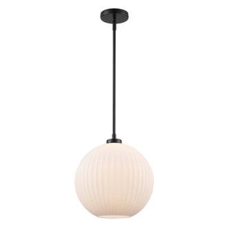One Light Pendant in Black (110|PND-2303 BK)