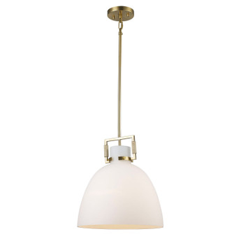 One Light Pendant in Antique Gold (110|PND-2228 AG-WF)