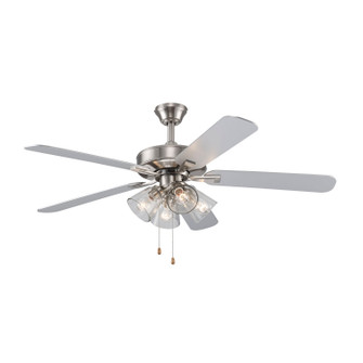 52'' Ceiling Fan in Brushed Nickel (110|F-1051 BN-CL)