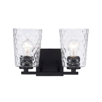 Two Light Vanity in Black (110|71972 BK)