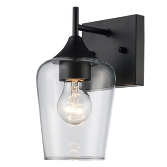 One Light Wall Sconce in Black (110|71831 BK)