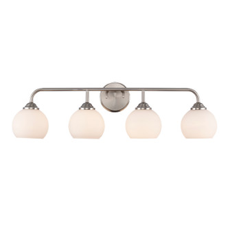 Four Light Vanity in Brushed Nickel (110|22804 BN)