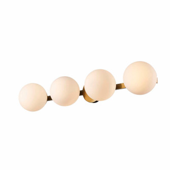 Four Light Vanity in Antique Gold (110|22754 AG)