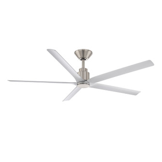 Smooth 5 56'' Ceiling Fan in Brushed Nickel/Silver (441|FR-W2601-56L-BN/SL)