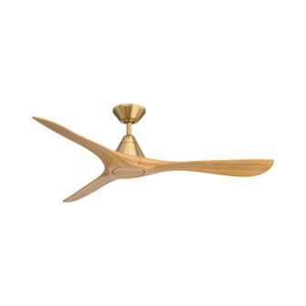 Carve 60'' Ceiling Fan in Soft Brass/Honey Oak (441|FR-D2504-60-SB/HO)