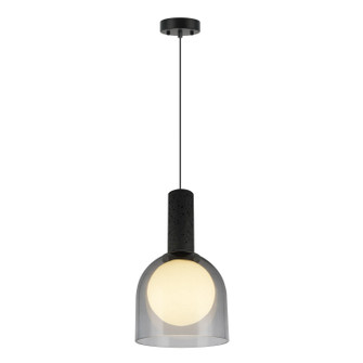Juna One Light Pendant in Black (78|SC13380BK)